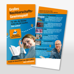 Flyer Gewinnspiel