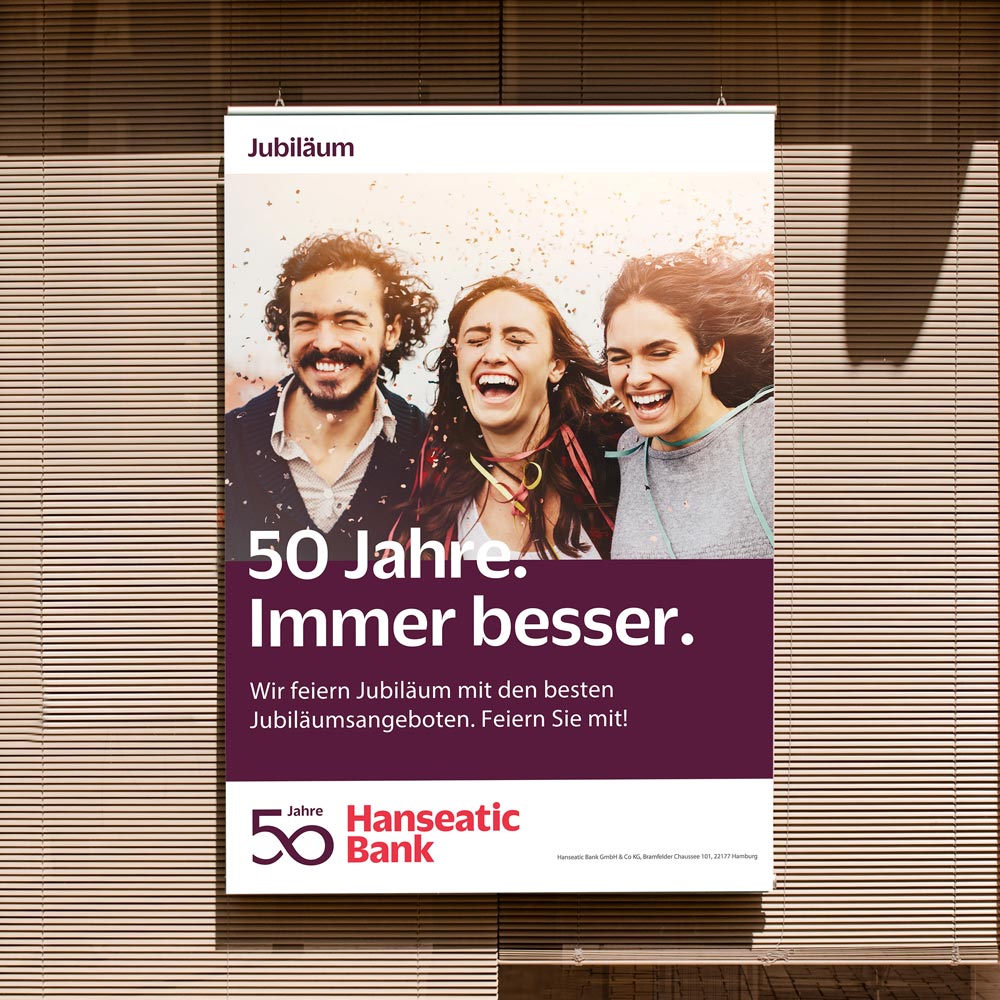 HBA 50 Jahre Plakat HBA 50 Jahre Plakat